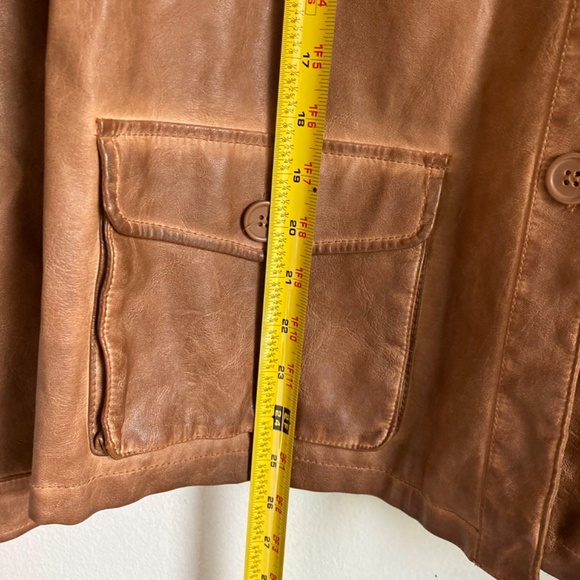 Max studio women’s faux Leather jacket - Picture 6 of 8